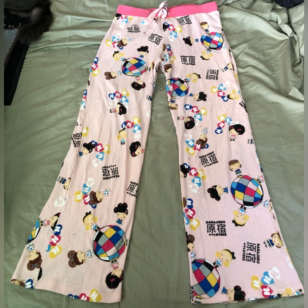 Gwen Stefani Harajuku For Lovers Pants Womens sz XL 2006 Designer Sample NEW